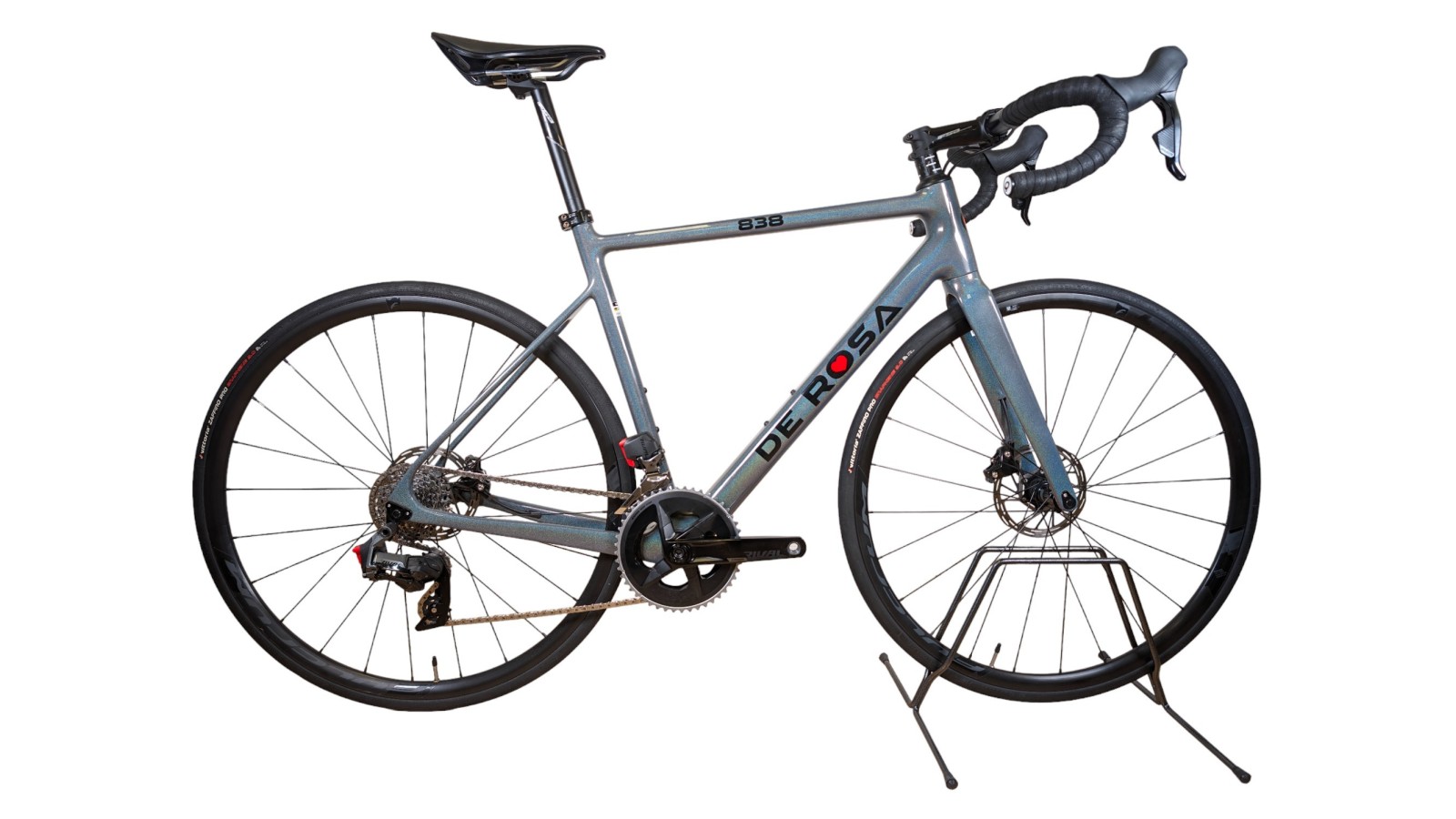 De Rosa 838 | Disc | SRAM RIVAL ETap 12s| RH 54 De Rosa 838 | Disc | SRAM RIVAL ETap 12s| RH 54